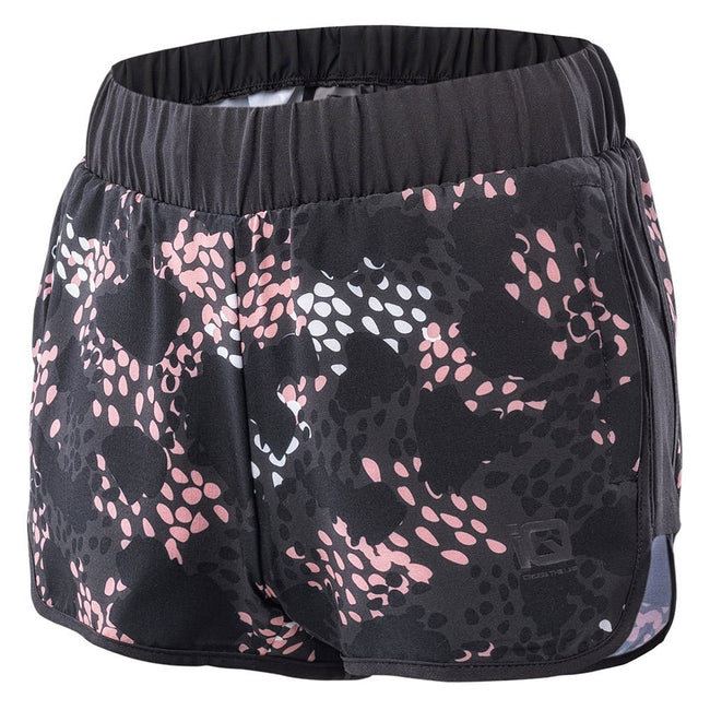 Black - Side - IQ Childrens-Kids Arila II Shorts