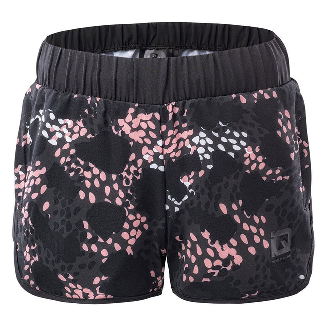 Black - Front - IQ Childrens-Kids Arila II Shorts