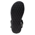 Black-Grey - Pack Shot - Hi-Tec Mens Hanary Sandals
