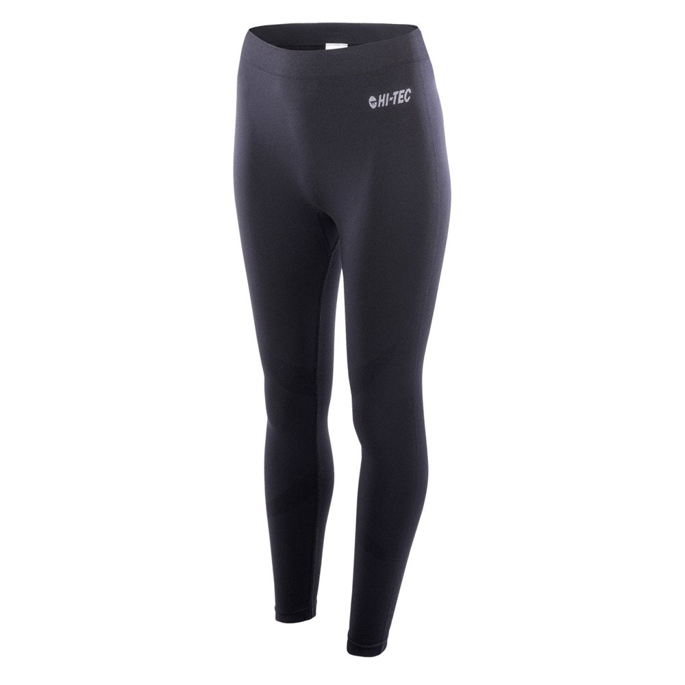 Black - Side - Hi-Tec Womens-Ladies Surim Thermal Leggings