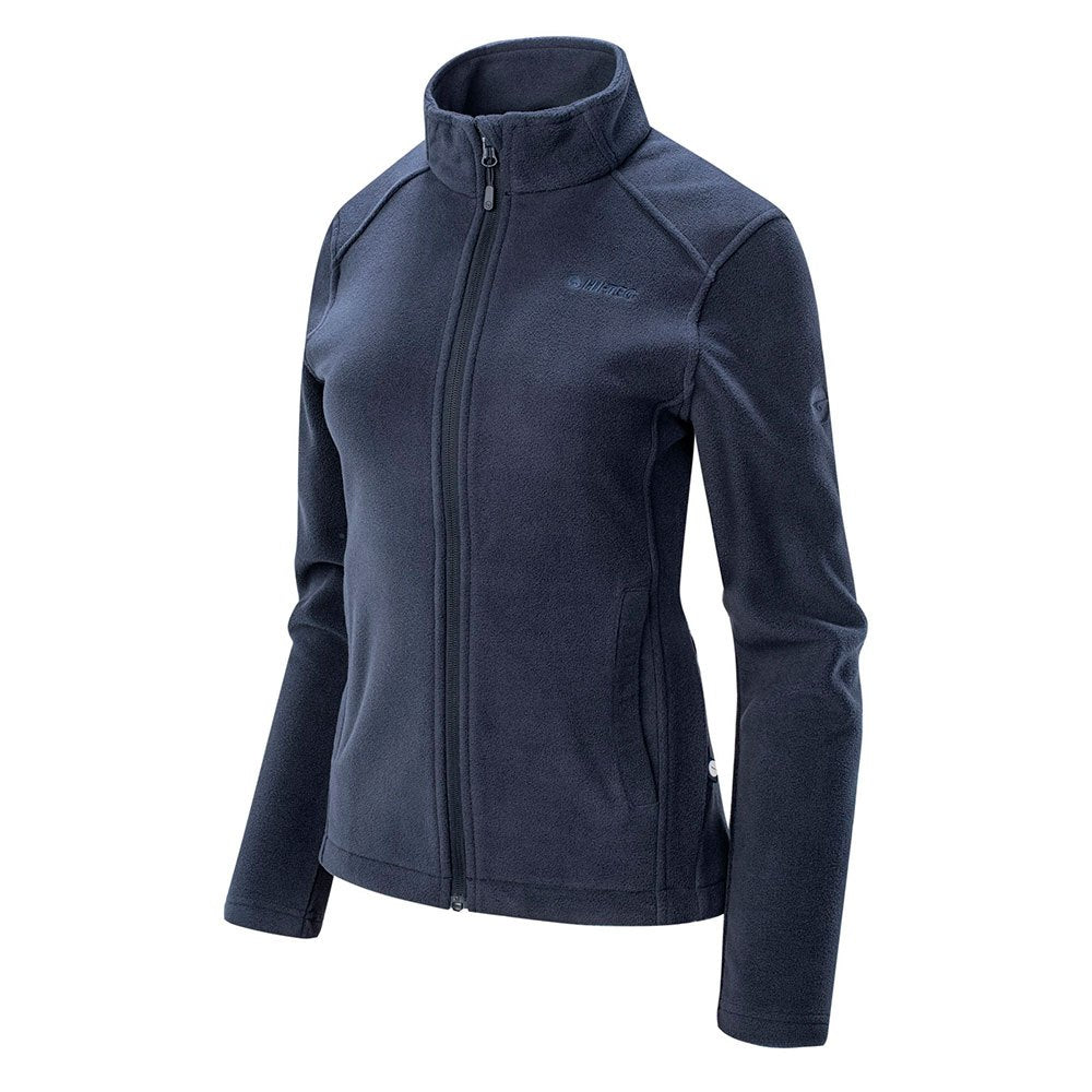 Black Iris - Side - Hi-Tec Womens-Ladies Lady Asotin Fleece Jacket