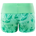 Spring Bouquet-Mint - Back - Aquawave Childrens-Kids Idaro Swimming Trunks