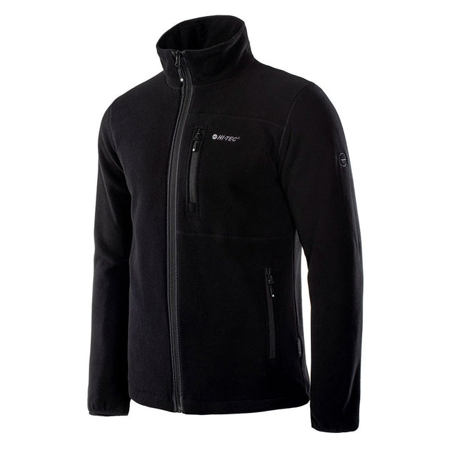 Black - Side - Hi-Tec Womens-Ladies Lady Porto Fleece Jacket