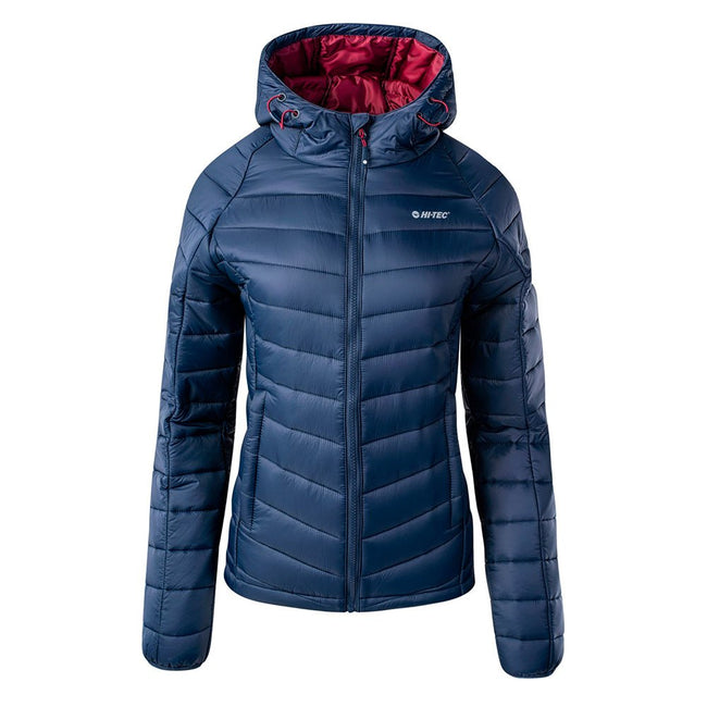 Blue Nights - Front - Hi-Tec Womens-Ladies Carson Padded Jacket