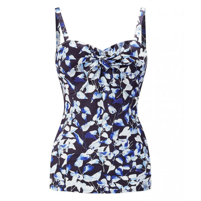 Blue - Front - Joe Browns Womens-Ladies Purely Vintage Patterned Top