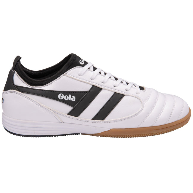 White-Black - Back - Gola Mens Ceptor TX Indoor Court Shoes