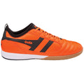 Orange-Black - Back - Gola Mens Ceptor TX Indoor Court Shoes