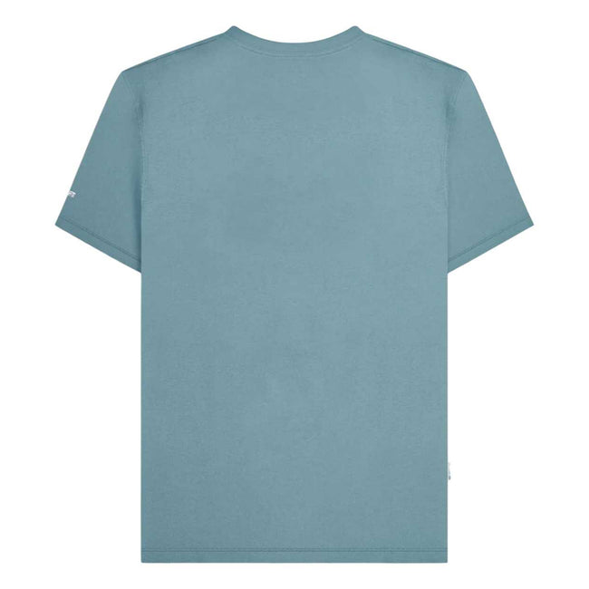 Smoke Blue - Back - Lambretta Mens Neo SS25 Target T-Shirt