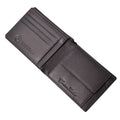 Dark Brown - Side - Lambretta Logo Leather Wallet