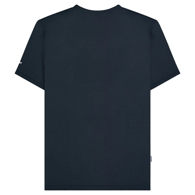 Navy - Back - Lambretta Mens Music Icons T-Shirt