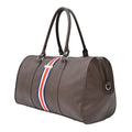 Brown - Side - Lambretta Vintage Weekend Bag