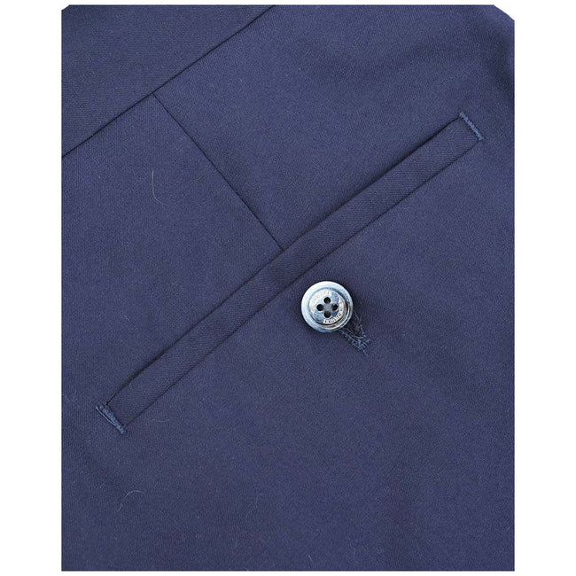 Navy - Lifestyle - Lambretta Mens Oscar Suit Trousers