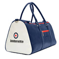 Navy-White - Back - Lambretta Retro Sports Duffle Bag