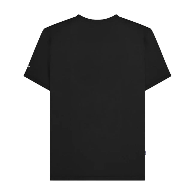 Black - Back - Lambretta Mens Scooter Branded T-Shirt