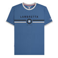 Moonlight Ocean - Front - Lambretta Mens Target Ringer T-Shirt