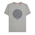 Ultimate Grey - Front - Lambretta Mens Chevron Target T-Shirt