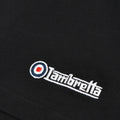 Black-Gold - Side - Lambretta Mens Northern Soul T-Shirt