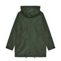 Khaki Green - Back - Lambretta Mens Heaton Hooded Jacket