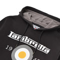 Black - Side - Lambretta Mens AW24 Target Hoodie
