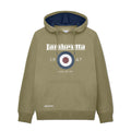 Khaki Green - Front - Lambretta Mens AW24 Target Hoodie