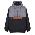 Black-Grey - Front - Lambretta Mens Scooter Overhead Jacket