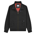 Black - Front - Lambretta Mens Shower Resistant Harrington Jacket