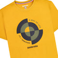 Gold - Side - Lambretta Mens Target Quadrant T-Shirt