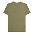 Khaki Green - Back - Lambretta Mens Target Quadrant T-Shirt