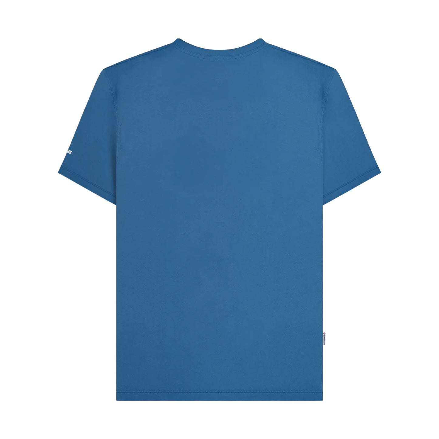 Dark Blue - Back - Lambretta Mens Scooter Flag Big & Tall T-Shirt