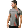 Granite - Side - Lambretta Mens SS25 Racing Stripe T-Shirt