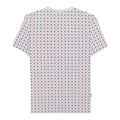 White - Back - Lambretta Mens SS24 Geometric All-Over Print T-Shirt
