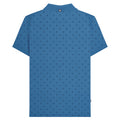 Dark Blue-Navy - Back - Lambretta Mens Premium AW24 Target Polo Shirt