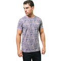 Dusk-Grey - Side - Lambretta Mens SS25 Paisley T-Shirt