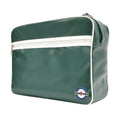 Dark Green-White - Back - Lambretta Unisex Adult Retro Bag