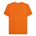 Orange - Back - Lambretta Mens SS25 Racing Stripe Big & Tall T-Shirt