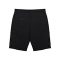 Black - Back - Lambretta Mens Utility SS25 Cargo Shorts