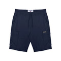 Navy - Front - Lambretta Mens Utility SS25 Cargo Shorts