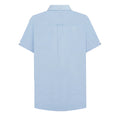 Sky Blue - Back - Lambretta Mens SS25 Oxford Shirt