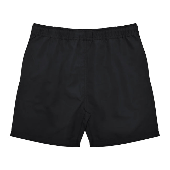Black - Back - Lambretta Mens SS25 Swim Shorts
