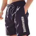Navy - Side - Lambretta Mens SS25 Swim Shorts