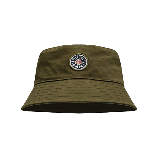 Khaki Green - Front - Lambretta Festival Bucket Hat
