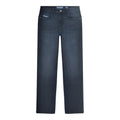 Dark Navy - Front - Lambretta Mens Chester Straight Jeans