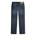 Dark Navy - Back - Lambretta Mens Chester Straight Jeans