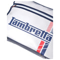 White - Pack Shot - Lambretta Racing Stripe Toiletry Bag