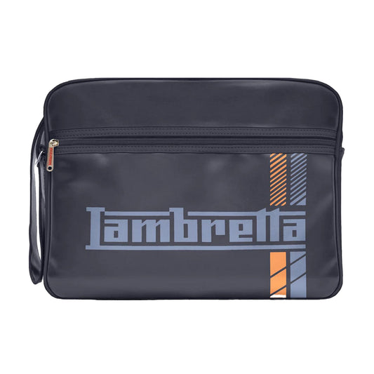 Black - Front - Lambretta Racing Stripe Toiletry Bag