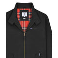 Black - Lifestyle - Lambretta Mens Shower Resistant Harrington Jacket