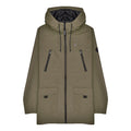 Khaki - Front - Lambretta Mens Terrace Jacket
