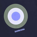 Navy - Side - Lambretta Mens Target T-Shirt