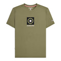 Khaki Green - Front - Lambretta Mens Box Logo T-Shirt