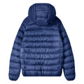 Navy - Back - Lambretta Mens AW25 Hooded Puffer Jacket